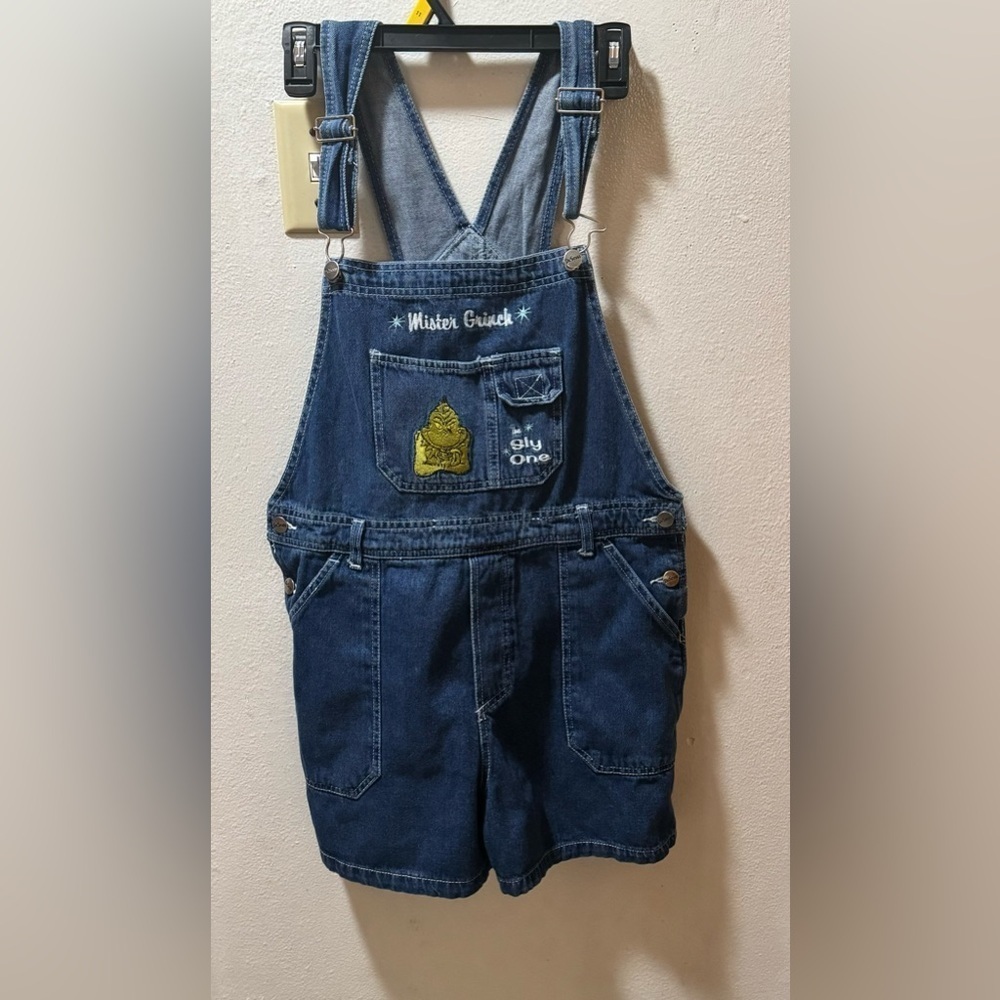 Vintage Dr .Suess Grinch Women Overall Cartoon TV enterprises